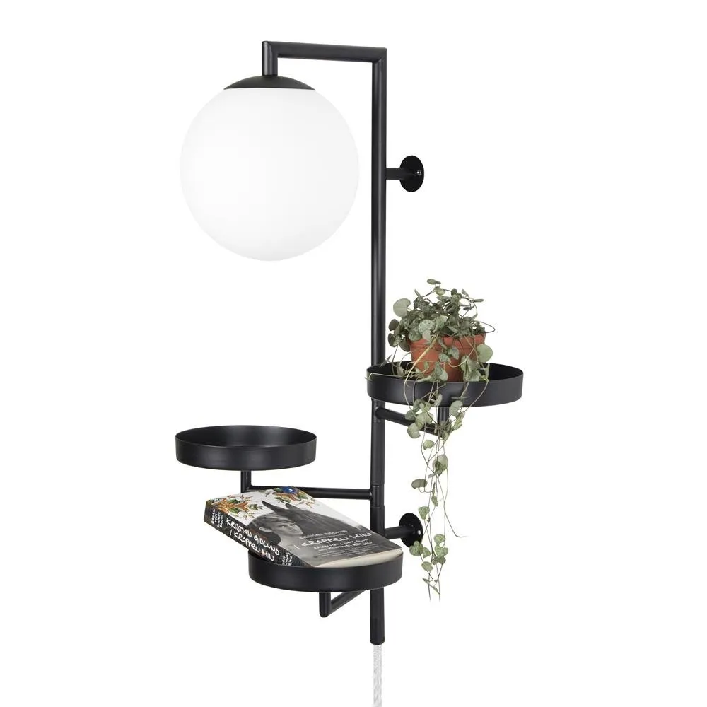 Globen Lighting Astoria wall lamp black | Scandinavian Design | Wall lights | Black