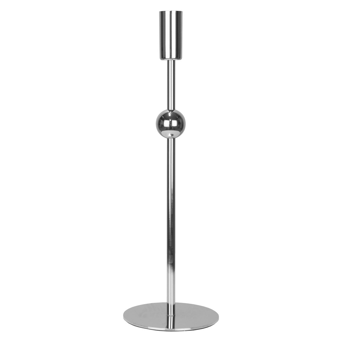 Globen Lighting Astrid lamp base Chrome | Scandinavian Design | Lamp bases | Silver-coloured