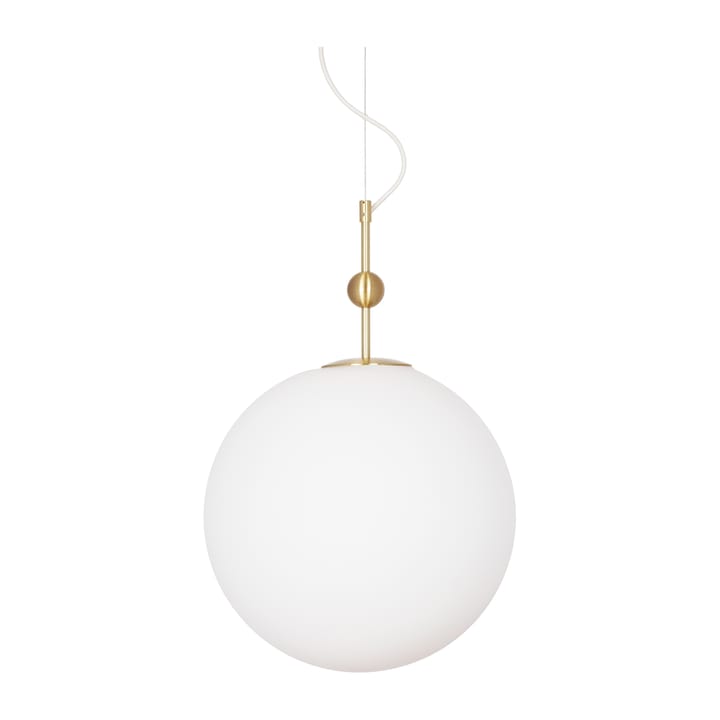 Astrid pendant lamp Ø40 cm - Brushed brass-white - Globen Lighting