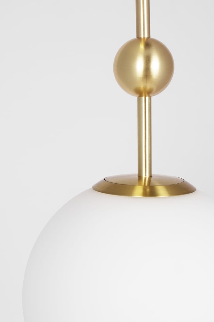 Astrid pendant lamp mini Ø20 cm - Brushed brass-white - Globen Lighting