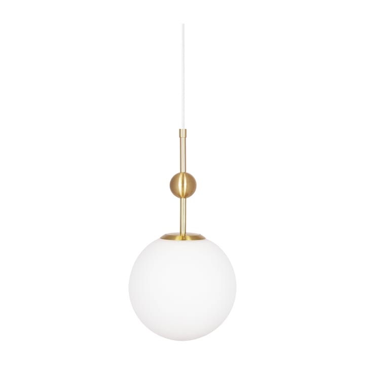 Astrid pendant lamp mini Ø20 cm - Brushed brass-white - Globen Lighting