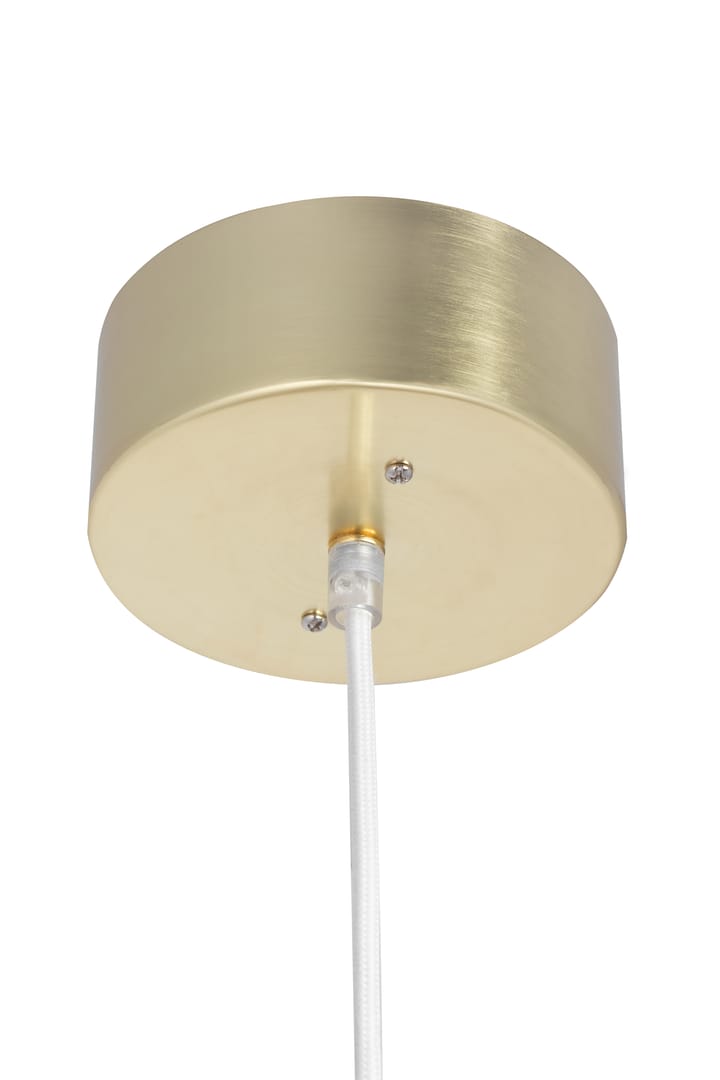 Astrid pendant lamp mini Ø20 cm - Brushed brass-white - Globen Lighting