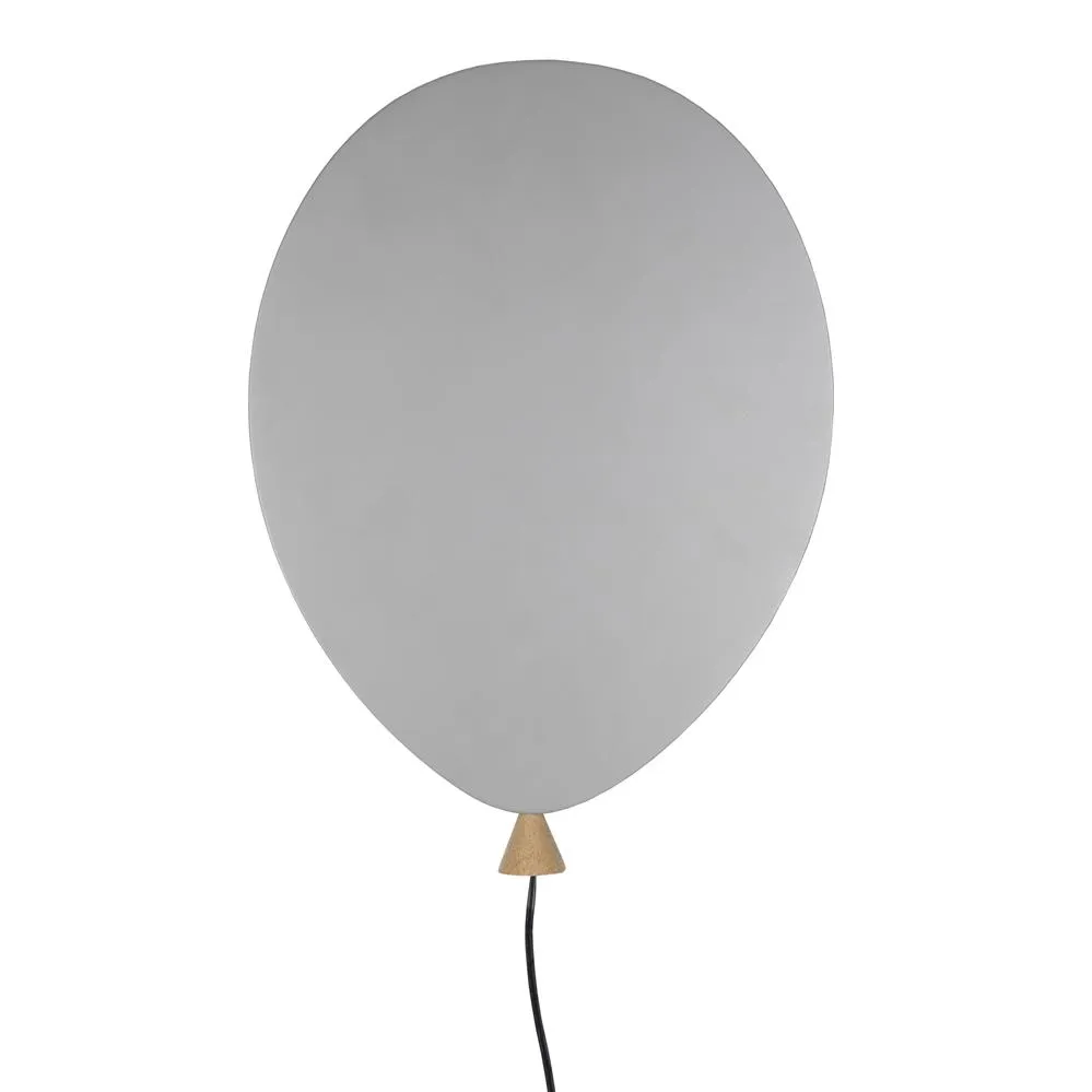 Balloon wall lamp, grey-ash Globen Lighting