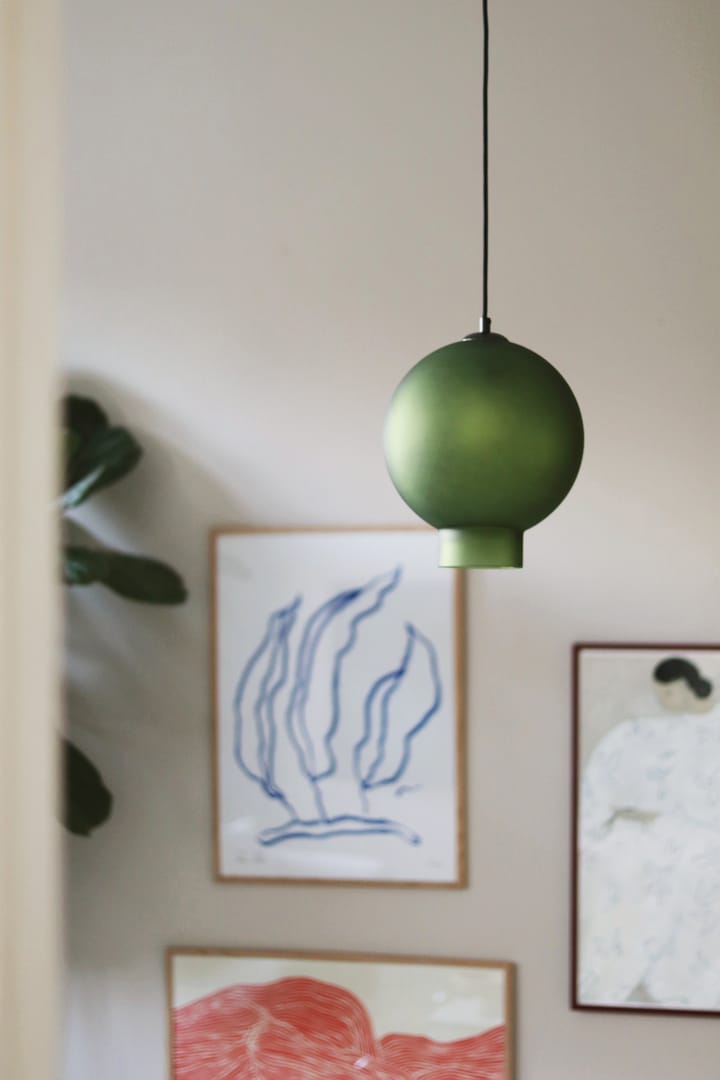 Bams 25 pendant - Frosted green - Globen Lighting