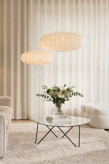 Bladverk lampshade Ø70 cm - White - Globen Lighting