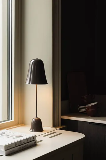 Blåklockan table lamp - Mocha (brown), Ø16xH50 cm - Globen Lighting