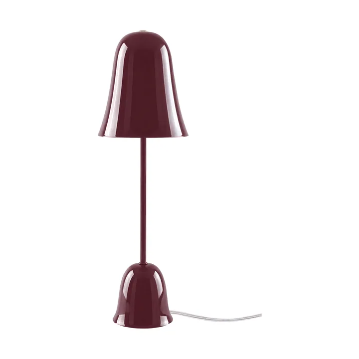 Blåklockan table lamp - Wine red (red), Ø16xH50 cm - Globen Lighting