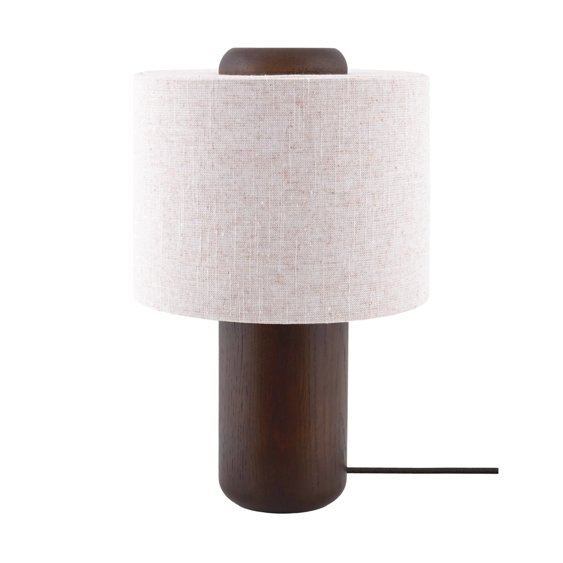 Bosco table lamp, Brown stained oak Globen Lighting