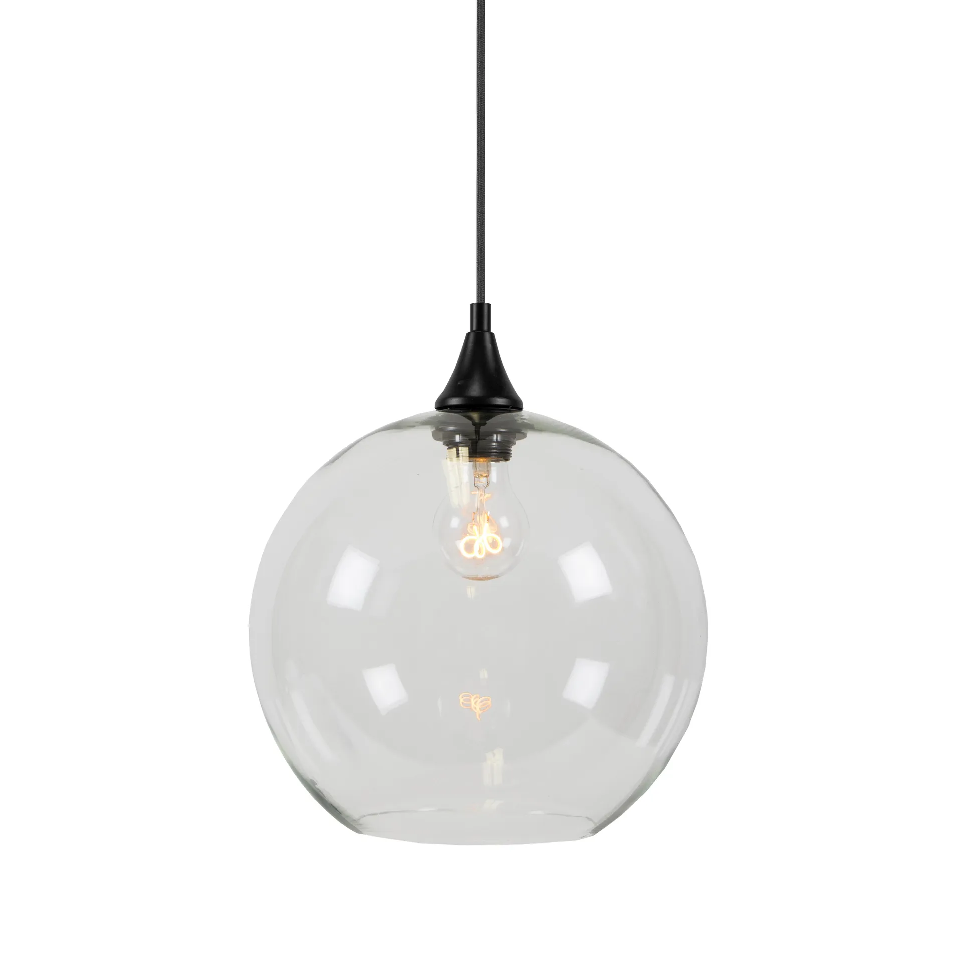 Bowl ceiling lamp, clear Globen Lighting