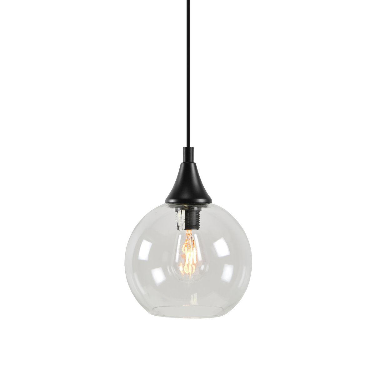 Globen Lighting Bowl ceiling lamp mini transparent | Scandinavian Design | Pendant lamps | Transparent