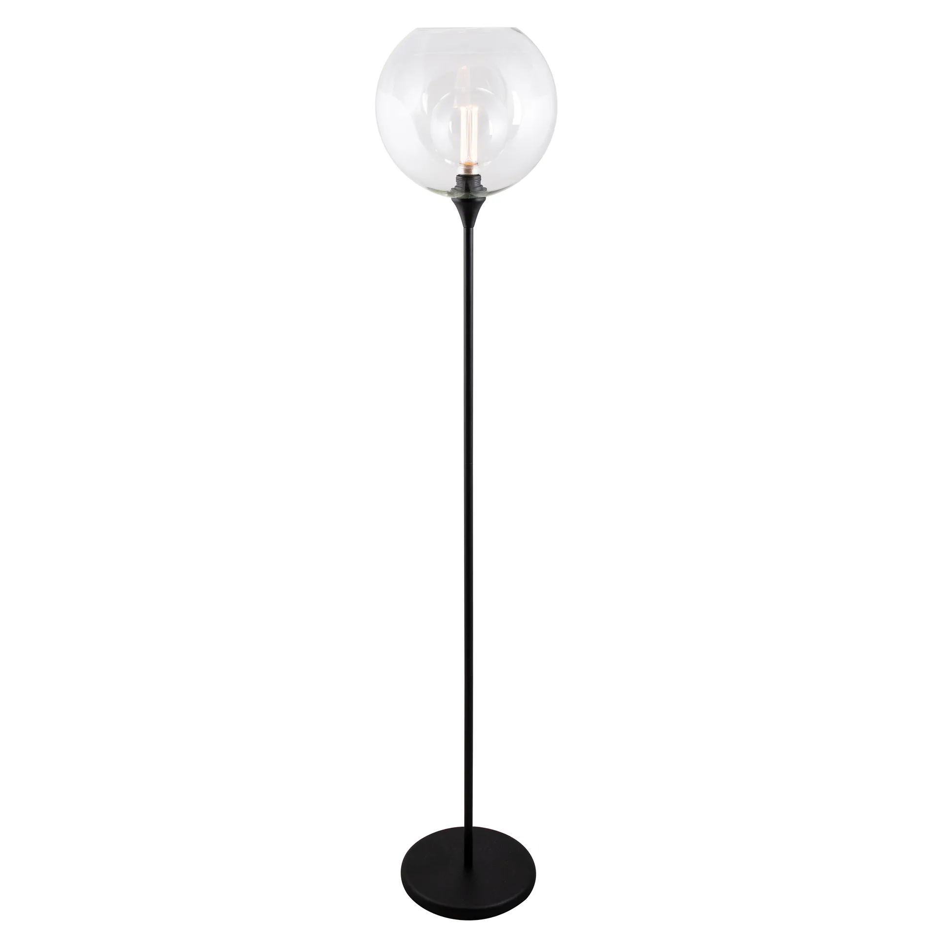 Bowl floor lamp, Black Globen Lighting
