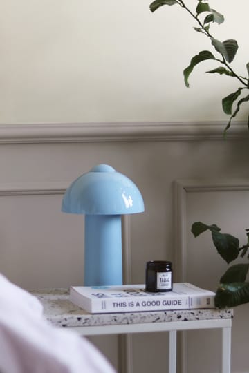 Buddy portable table lamp - Light blue - Globen Lighting