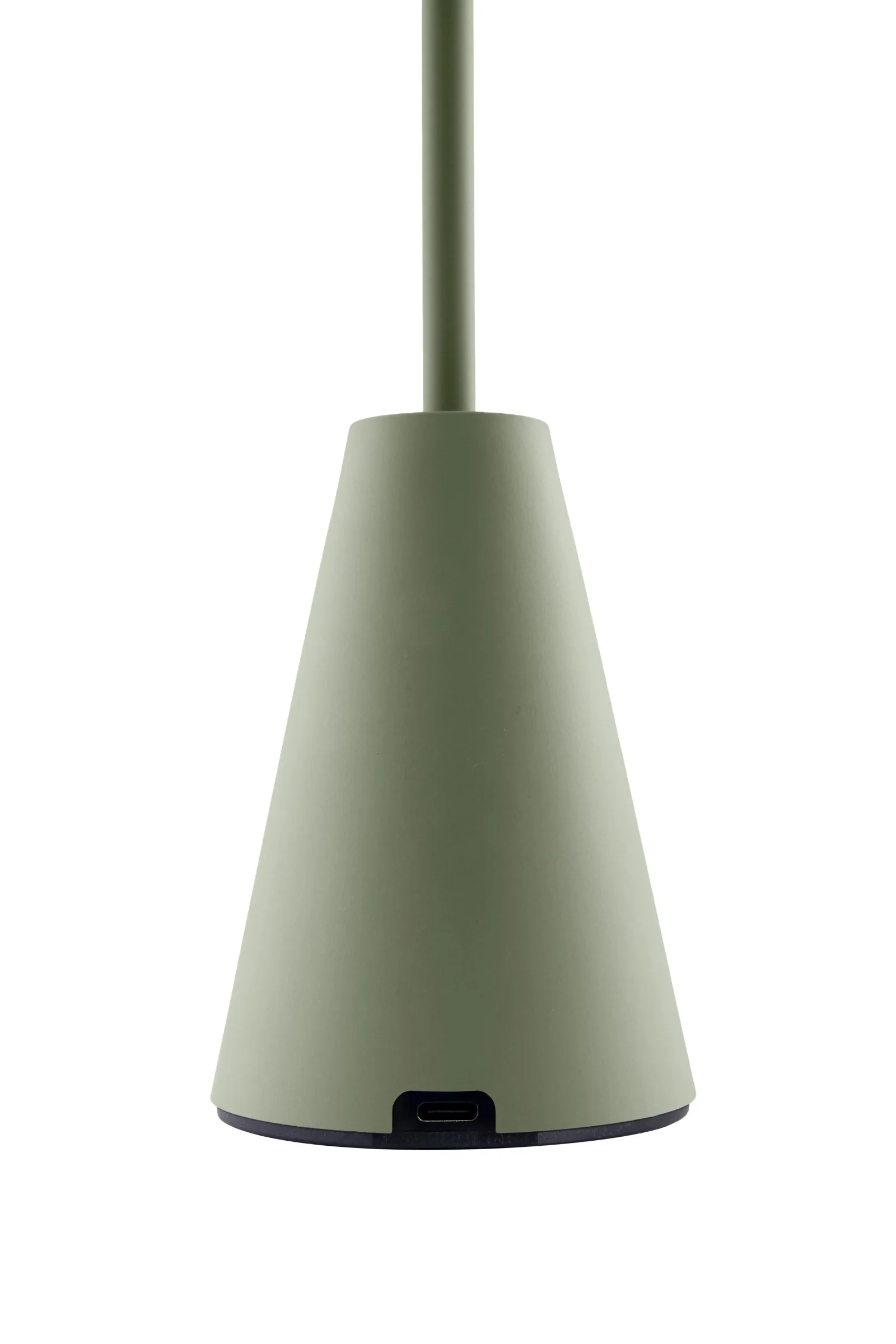 Cannes 32 portable table lamp, Moss green Globen Lighting
