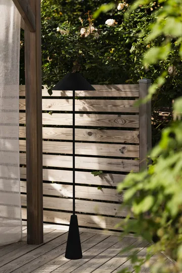 Cannes portable floor lamp - Black - Globen Lighting