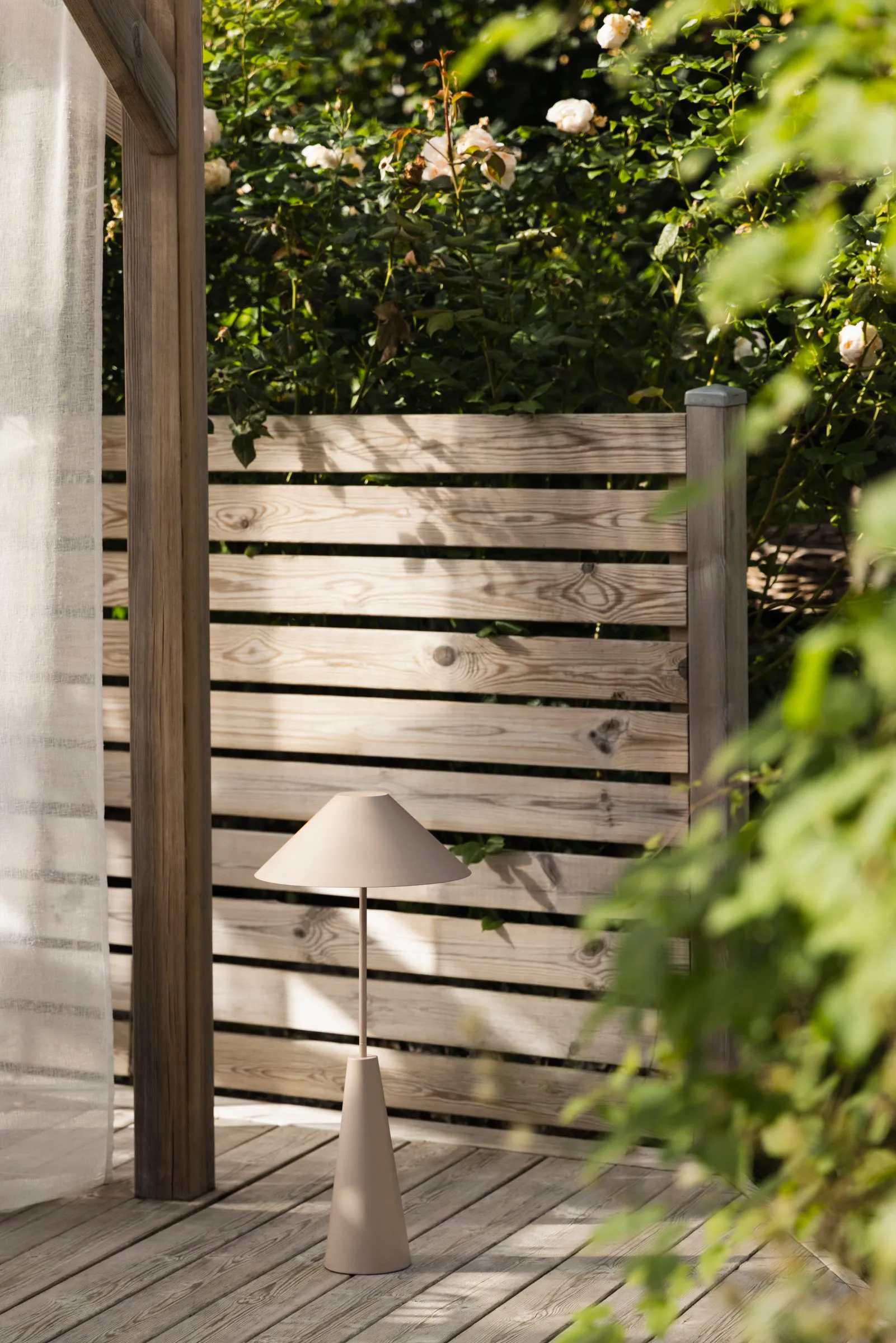 Cannes portable floor lamp, Mud Globen Lighting