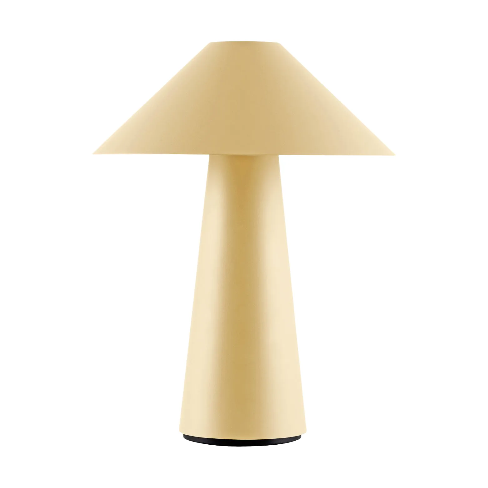 Cannes portable table lamp, Oat yellow Globen Lighting