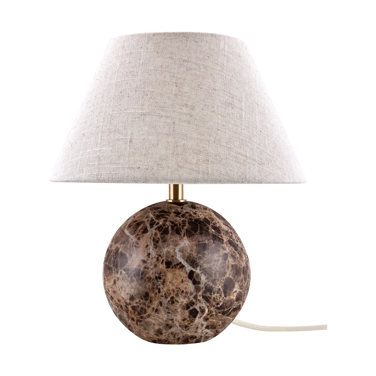 Globen Lighting Castello 35 table lamp Brown marble