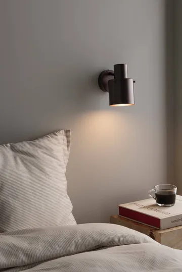 Clark 1 wall lamp - Bronze (brown) - Globen Lighting