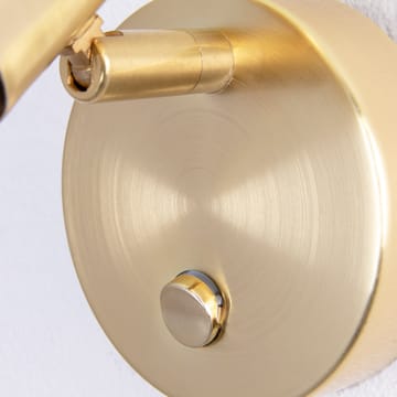 Clark 1 wall lamp brushed brass - Brushed brass - Globen Lighting