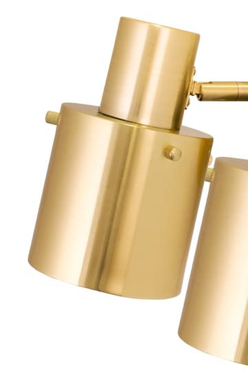 Clark 2 wall lamp - Brushed brass - Globen Lighting