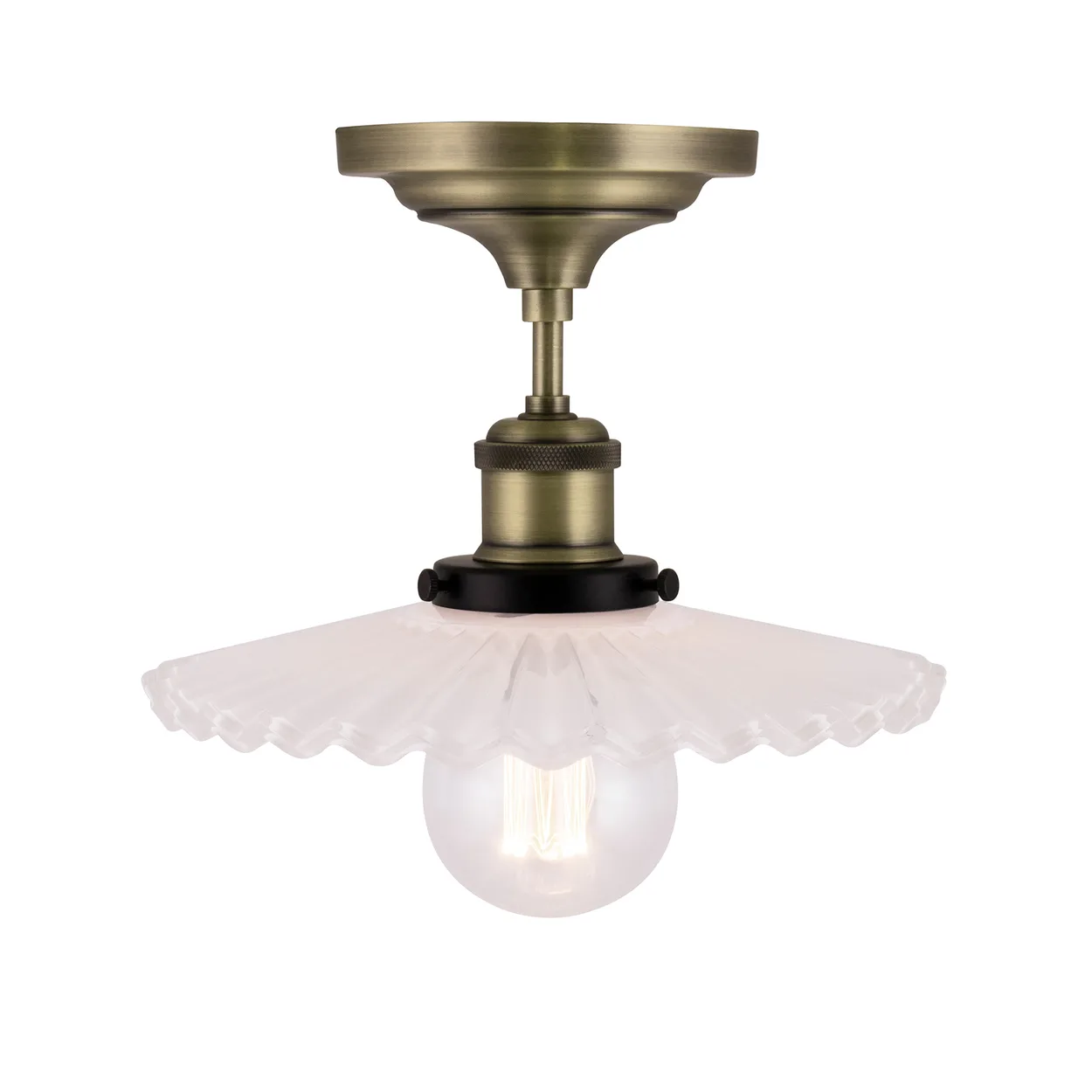 Globen Lighting Cobbler ceiling lamp 25 cm white | Scandinavian Design | Ceiling lights | White