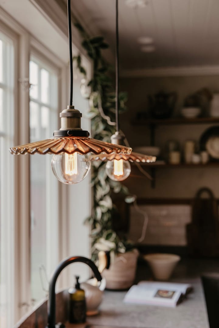 Cobbler pendant lamp Ø25 cm - Brown - Globen Lighting