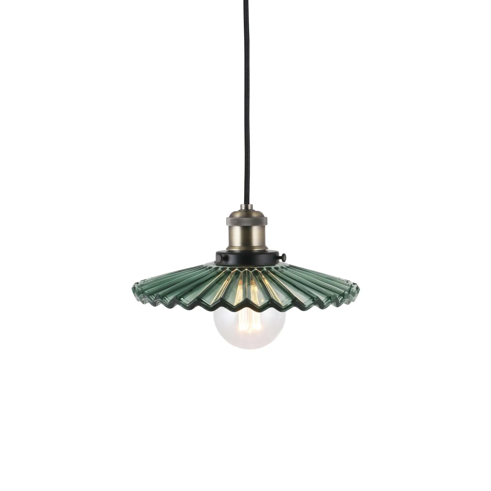 Cobbler pendant lamp Ø25 cm, Green Globen Lighting