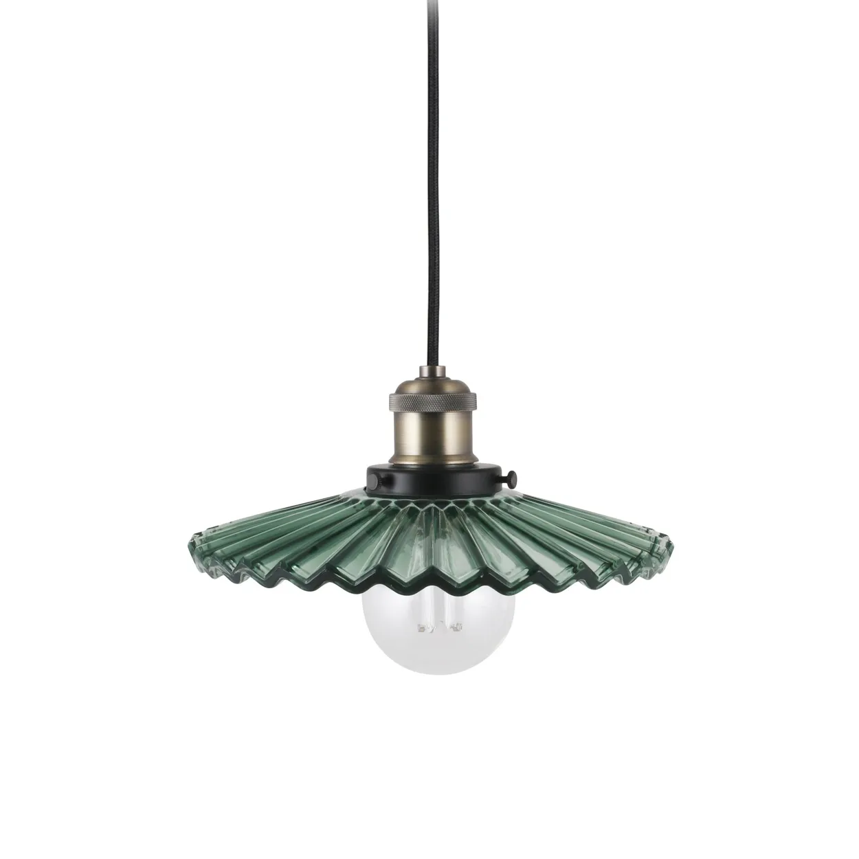 Globen Lighting Cobbler pendant lamp o25 cm Green | Scandinavian Design | Pendant lamps | Green