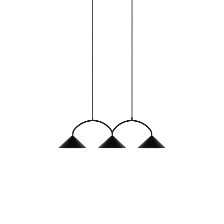 Curve pendant lamp 3 - Black - Globen Lighting