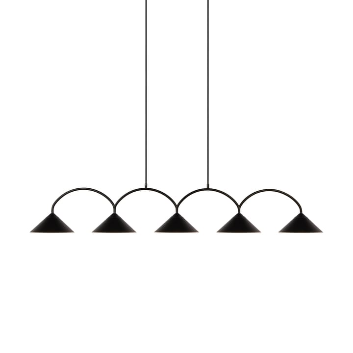 Curve pendant lamp 5 - Black - Globen Lighting