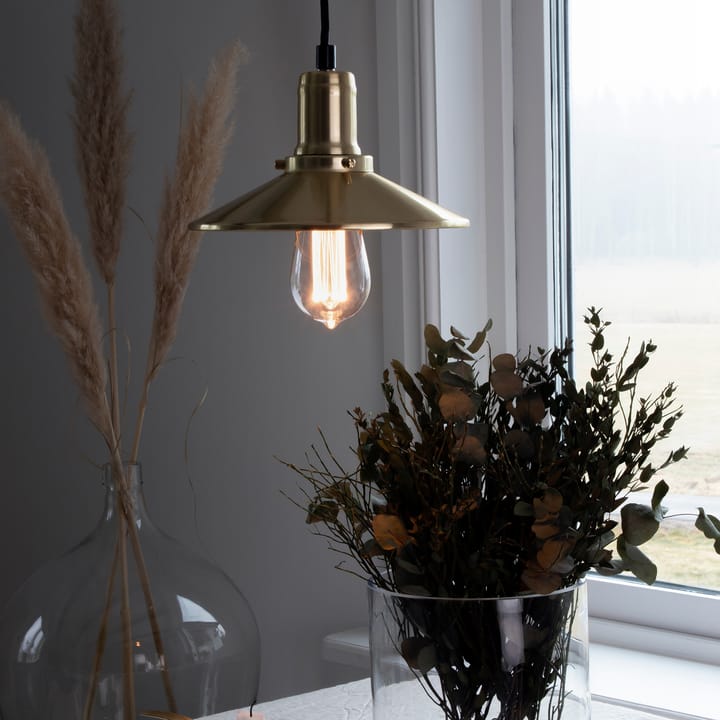 Disc pendant lamp mini, Brushed brass Globen Lighting