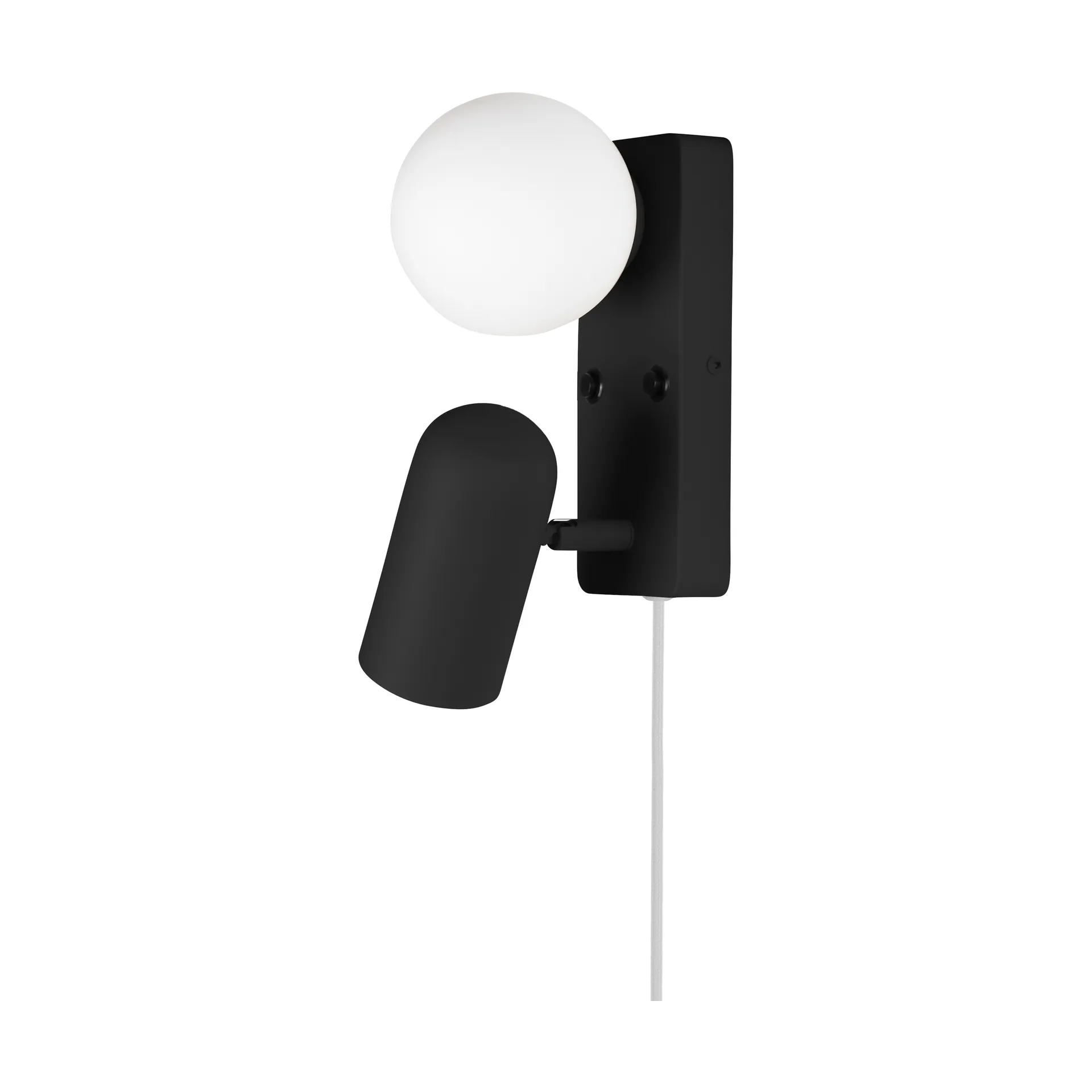Doppio wall lamp, Black Globen Lighting