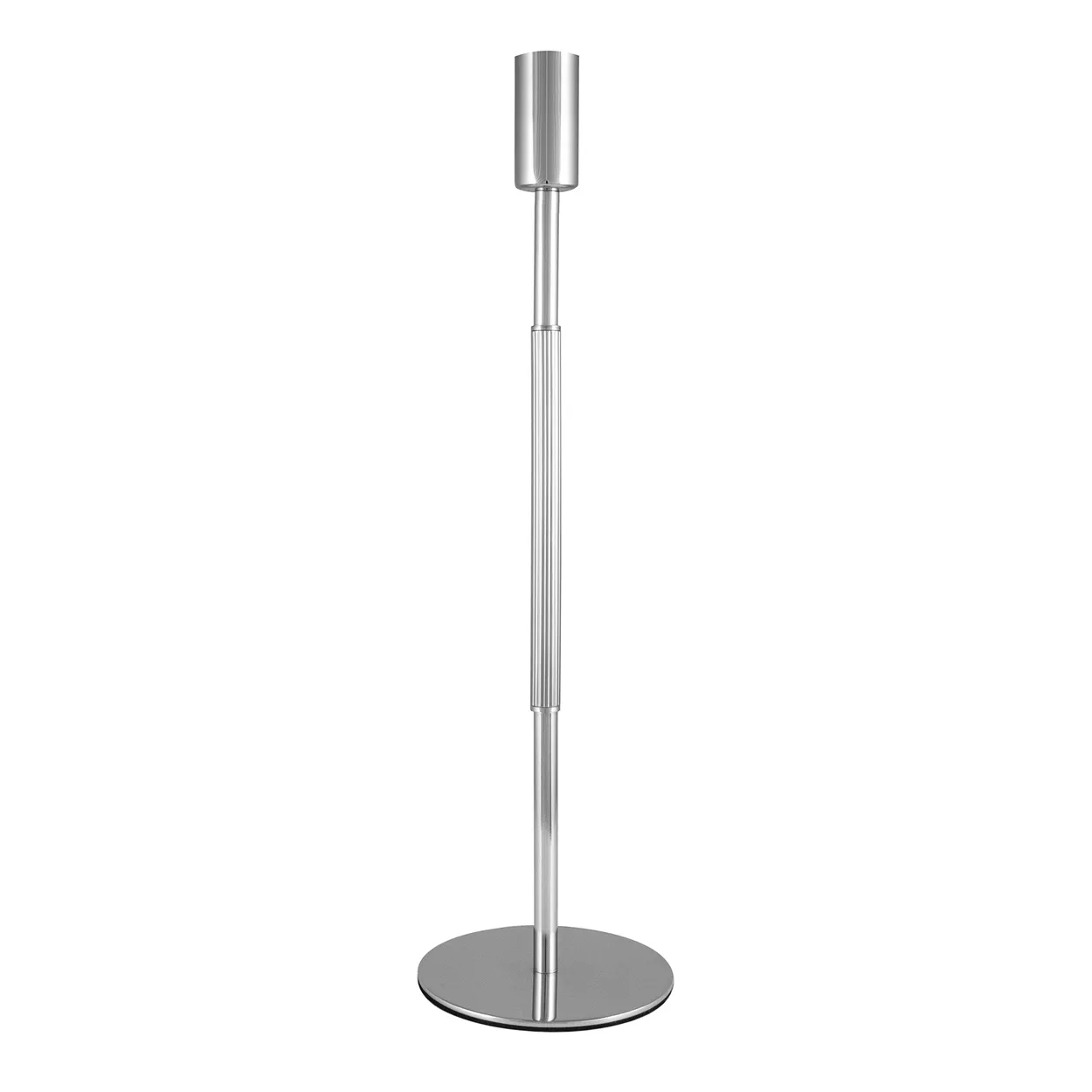 Globen Lighting Elsa lamp base 40 cm chrome | Scandinavian Design | Lamp bases | Silver-coloured
