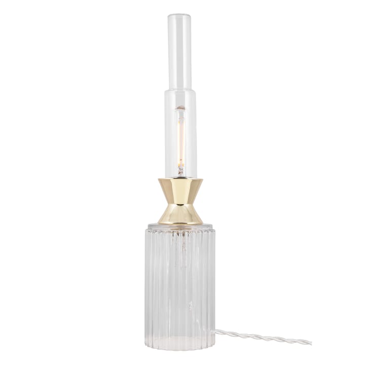 Ester table lamp, Clear-brass Globen Lighting