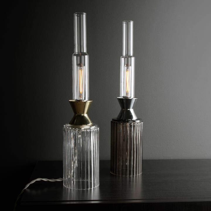 Ester table lamp, Clear-brass Globen Lighting