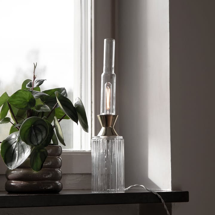 Ester table lamp, Clear-brass Globen Lighting