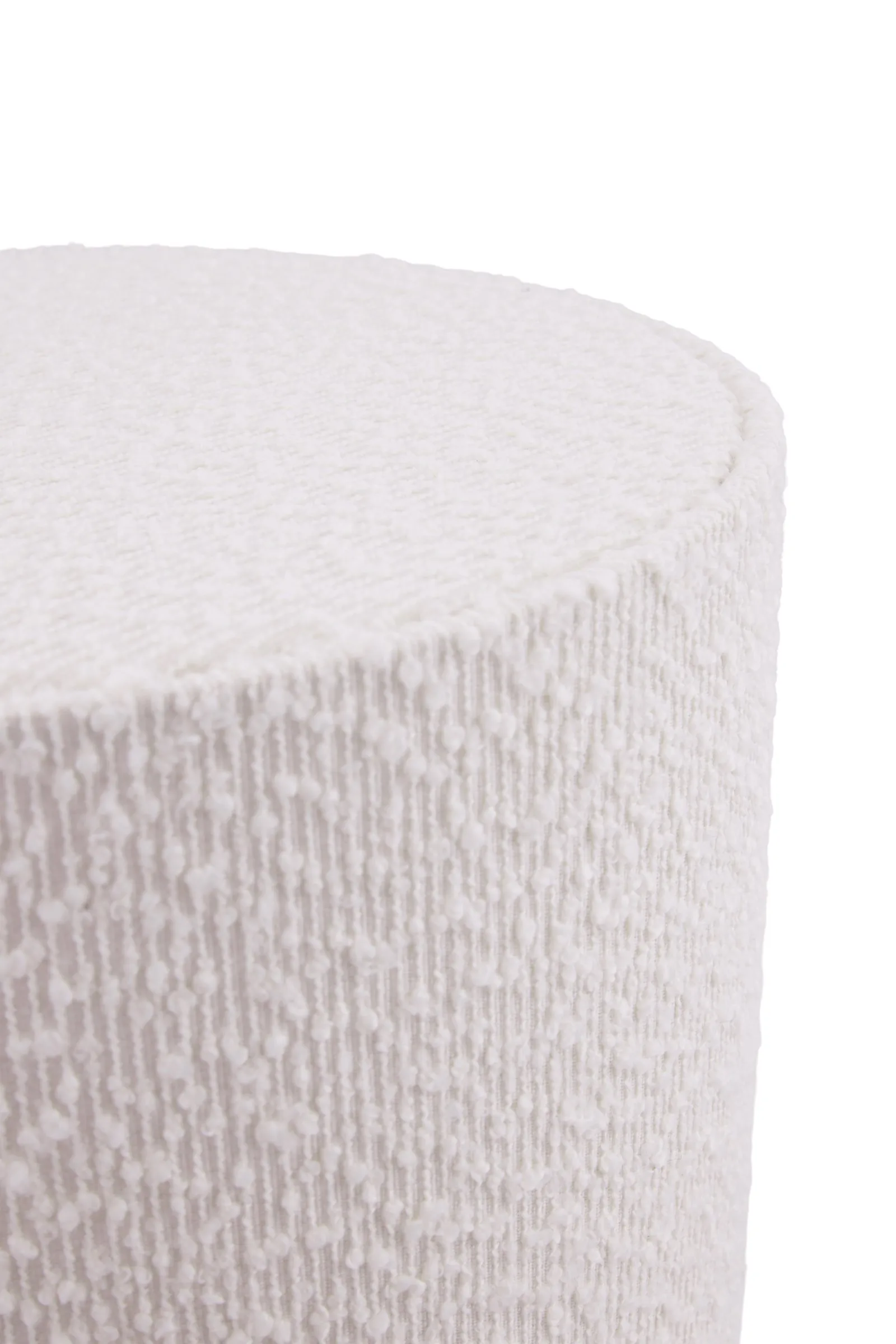 Florian floor lamp, White bouclé/beige, Ø30x80 cm Globen Lighting