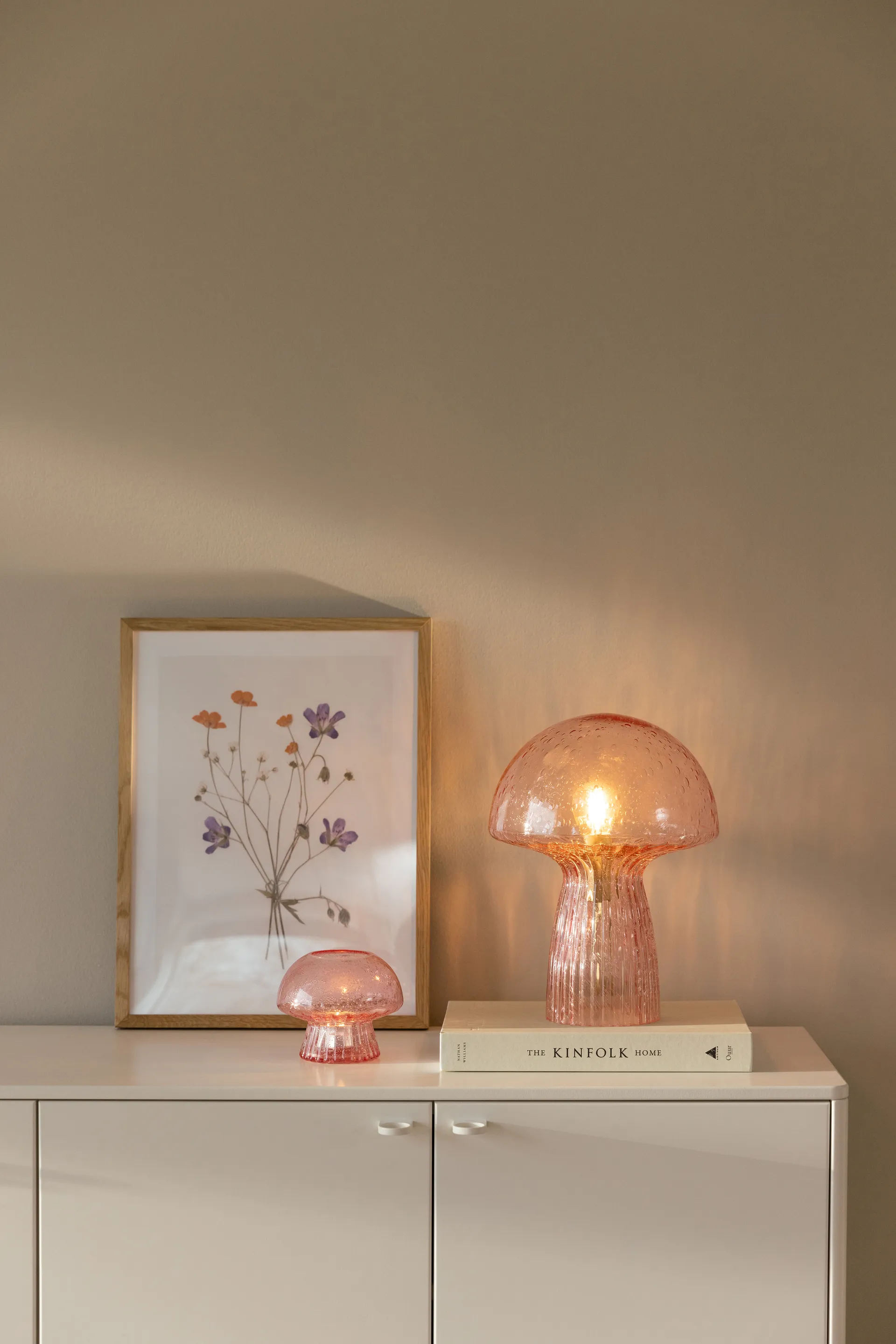 Fungo 12 tealight holder Special Edition, Pink Globen Lighting