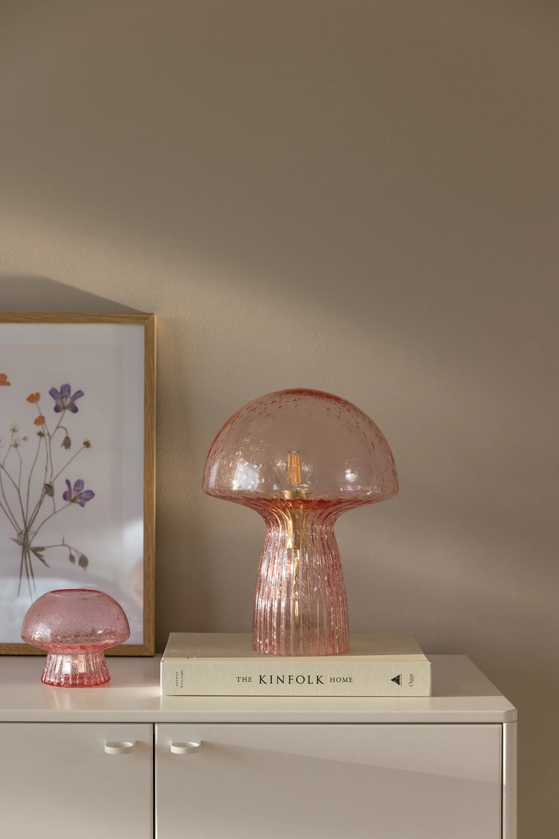 Fungo 12 tealight holder Special Edition, Pink Globen Lighting