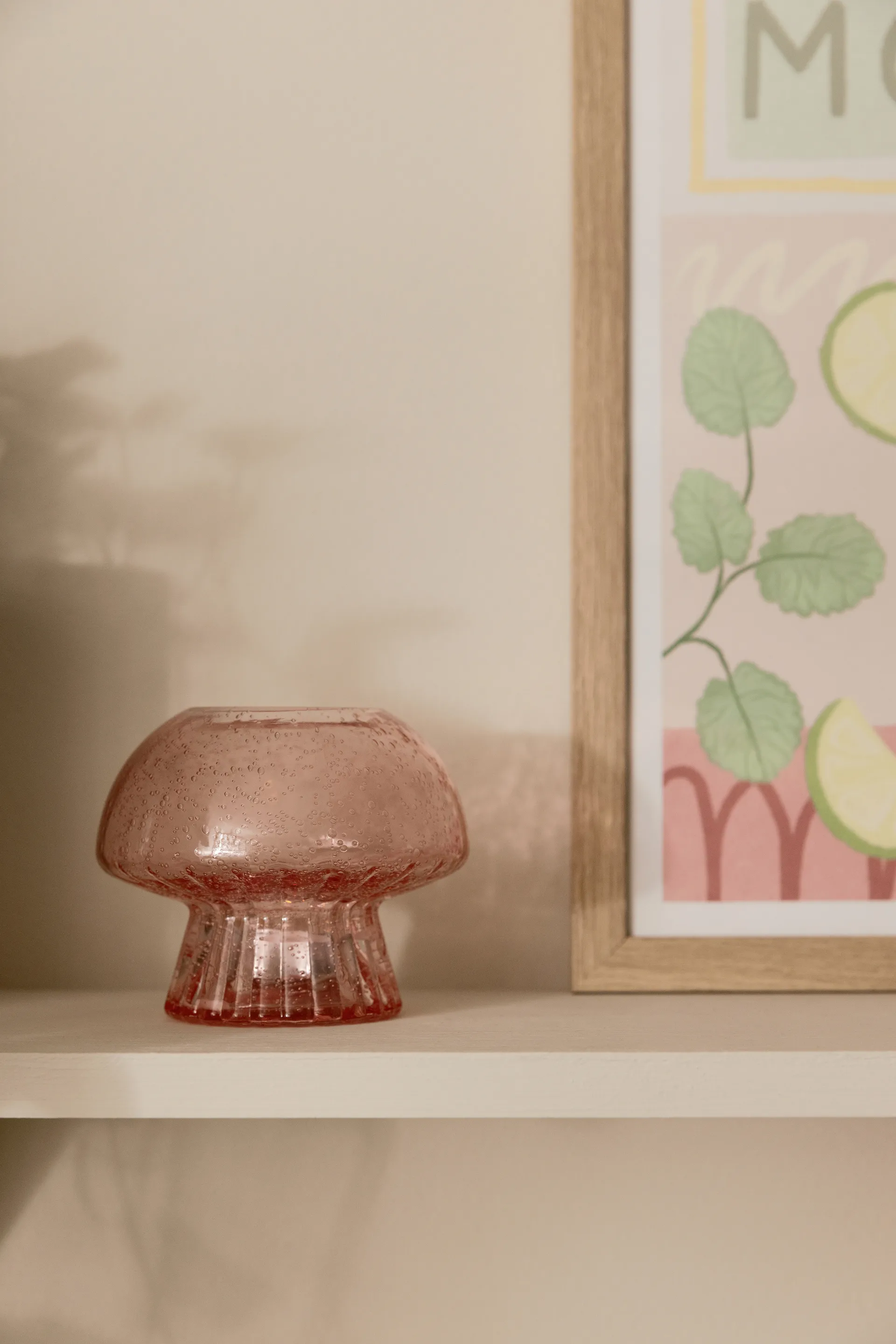 Fungo 12 tealight holder Special Edition, Pink Globen Lighting