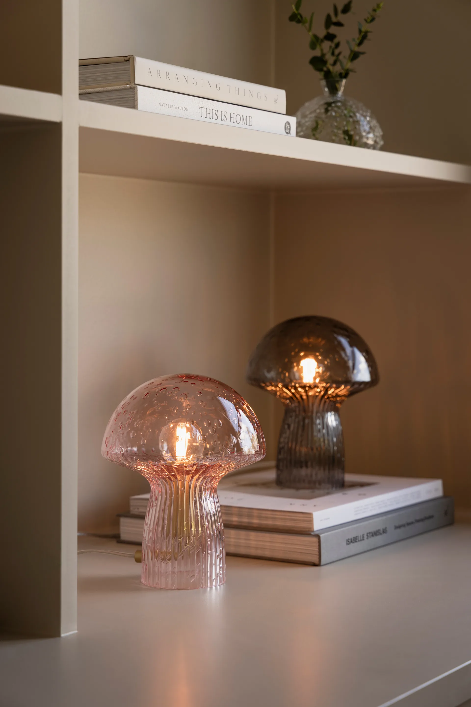 Fungo table lamp Special Edition Smoke, Ø16 cm, H:20 cm Globen Lighting