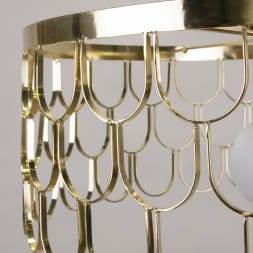 Gatsby ceiling light - brass - Globen Lighting