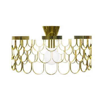 Gatsby ceiling light - brass - Globen Lighting