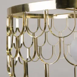 Gatsby ceiling light, brass Globen Lighting