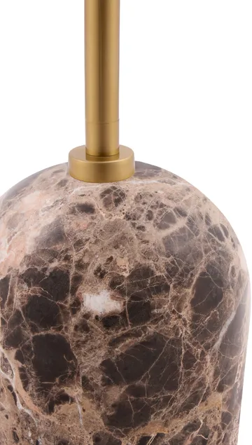 Gino floor lamp - Brown marble - Globen Lighting