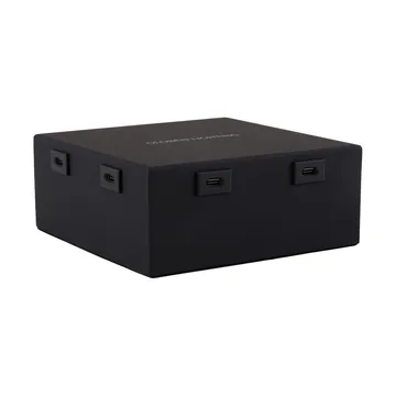 Globen Lighting charging hub USB-C - Black, 8 adapters - Globen Lighting