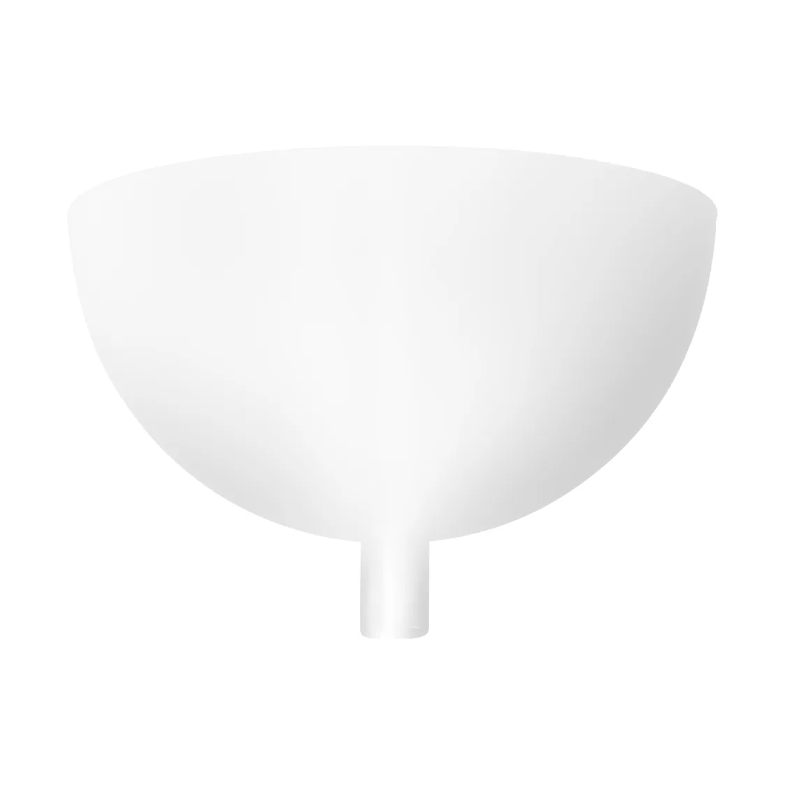 Globen Lighting rounded ceiling rose, White Globen Lighting