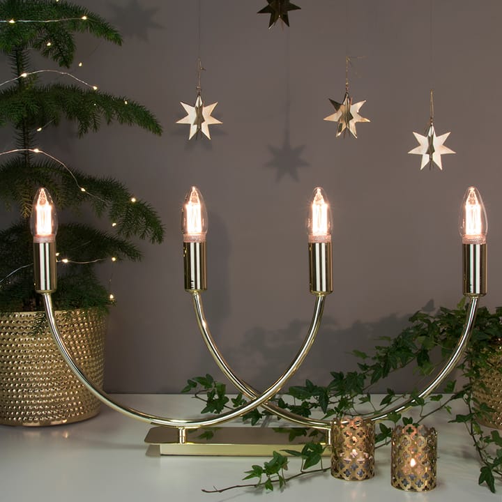 Grace table lamp, brass Globen Lighting