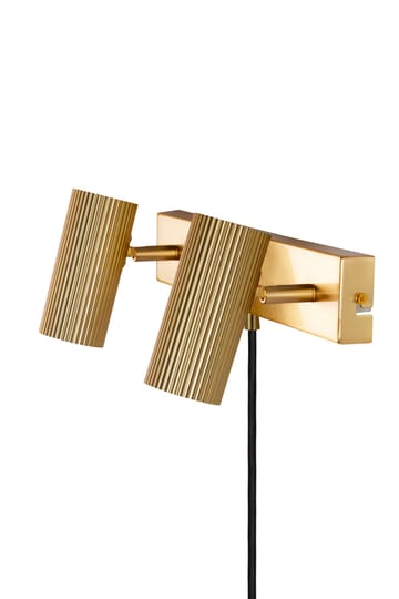 Hubble 2 wall lamp - Brushed brass - Globen Lighting