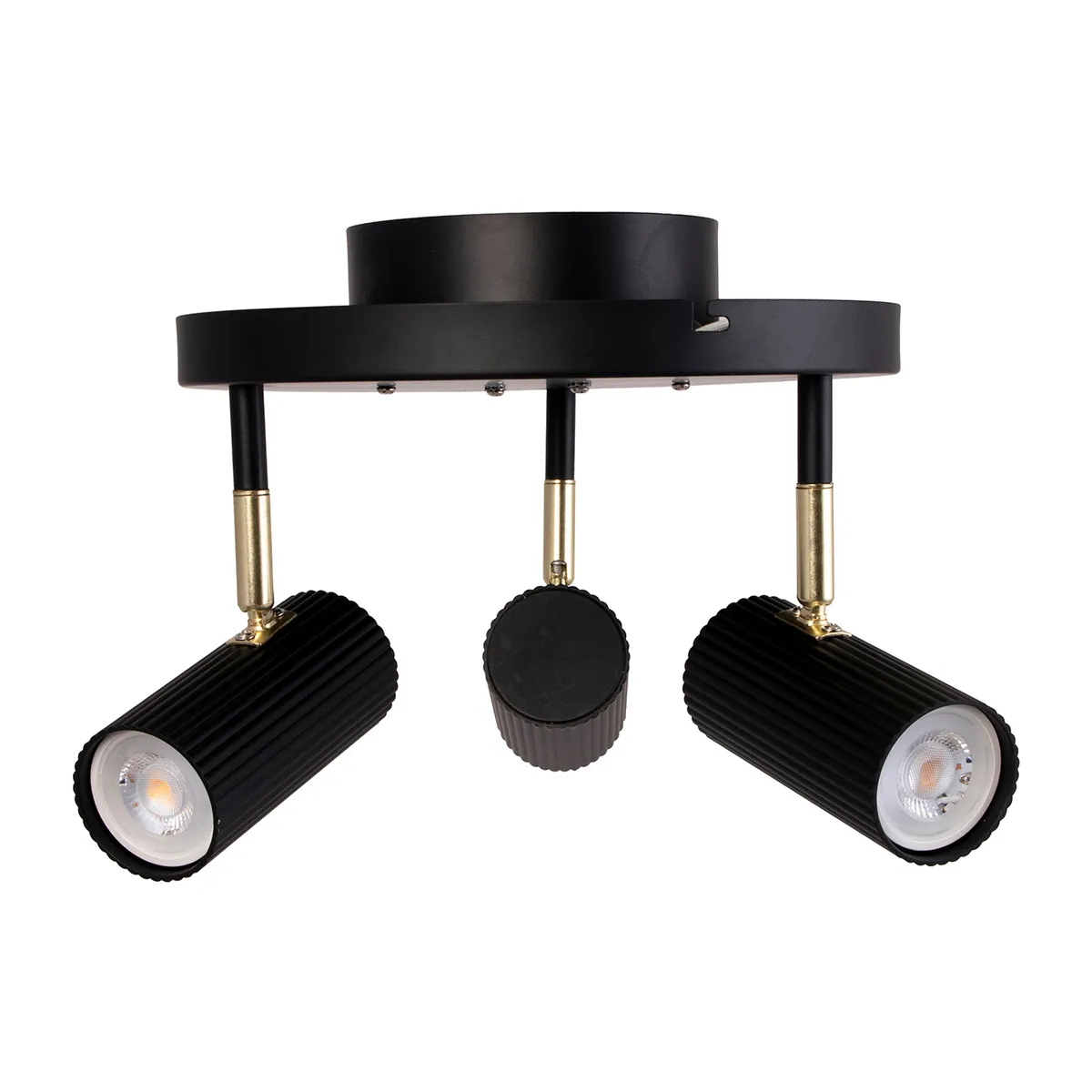 Globen Lighting - Hubble 3 Ceiling Lamp Black